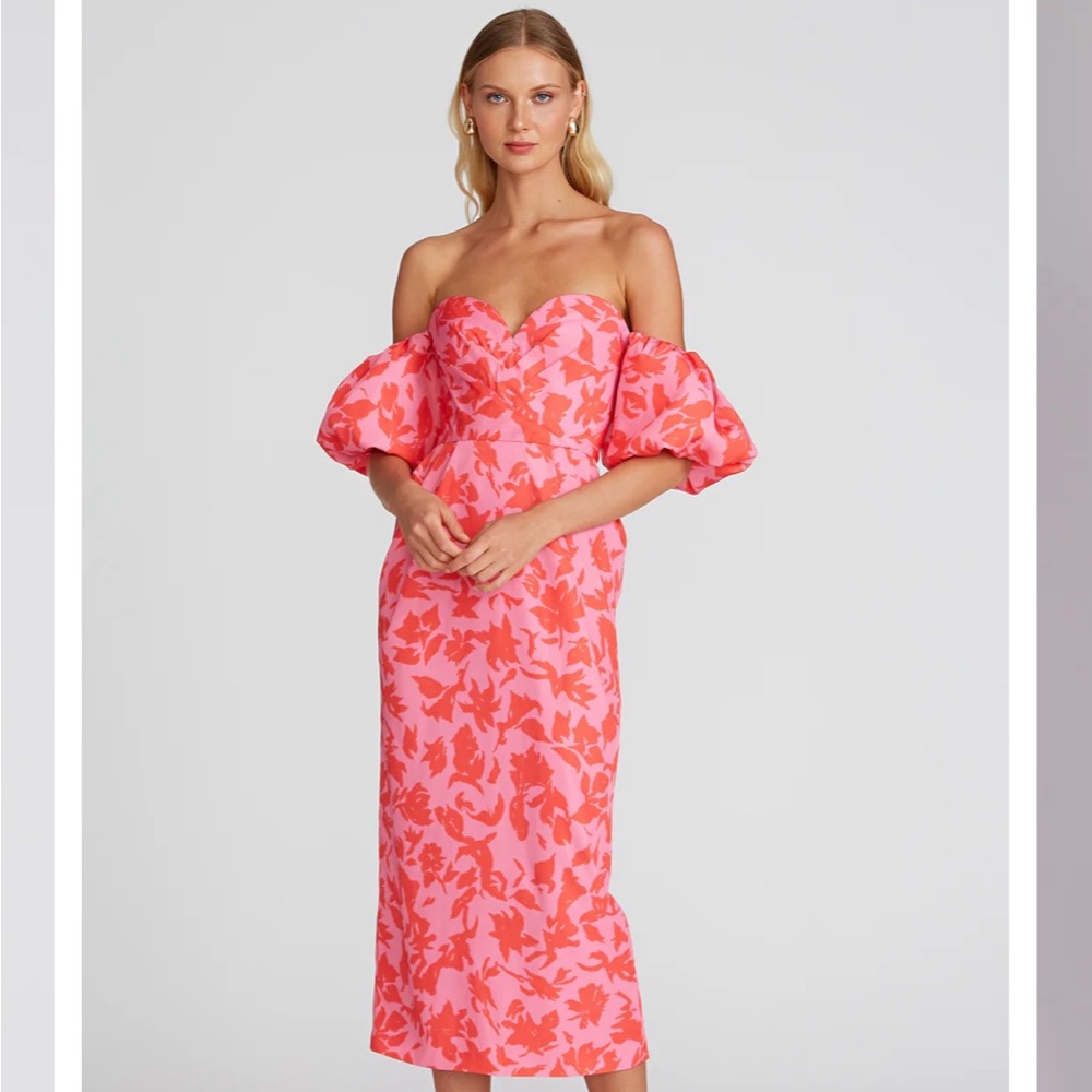 AMUR Michaela Sweethart MIDI dress